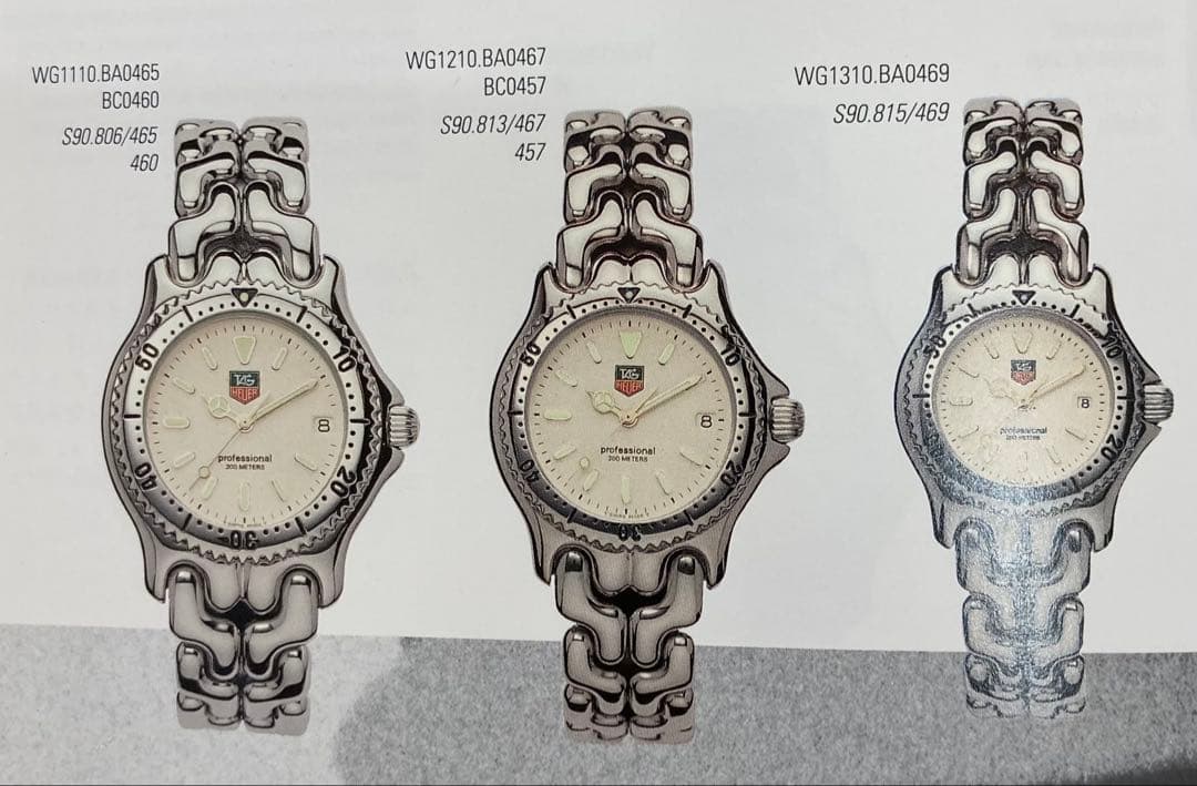 中古 タグホイヤー純正バンド