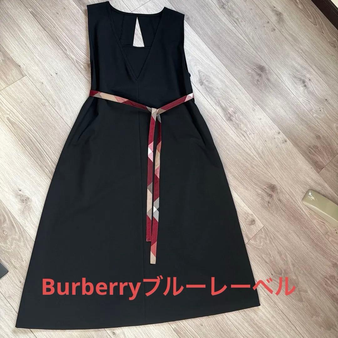 バーバリーブルーレーベル。ロングワンピース