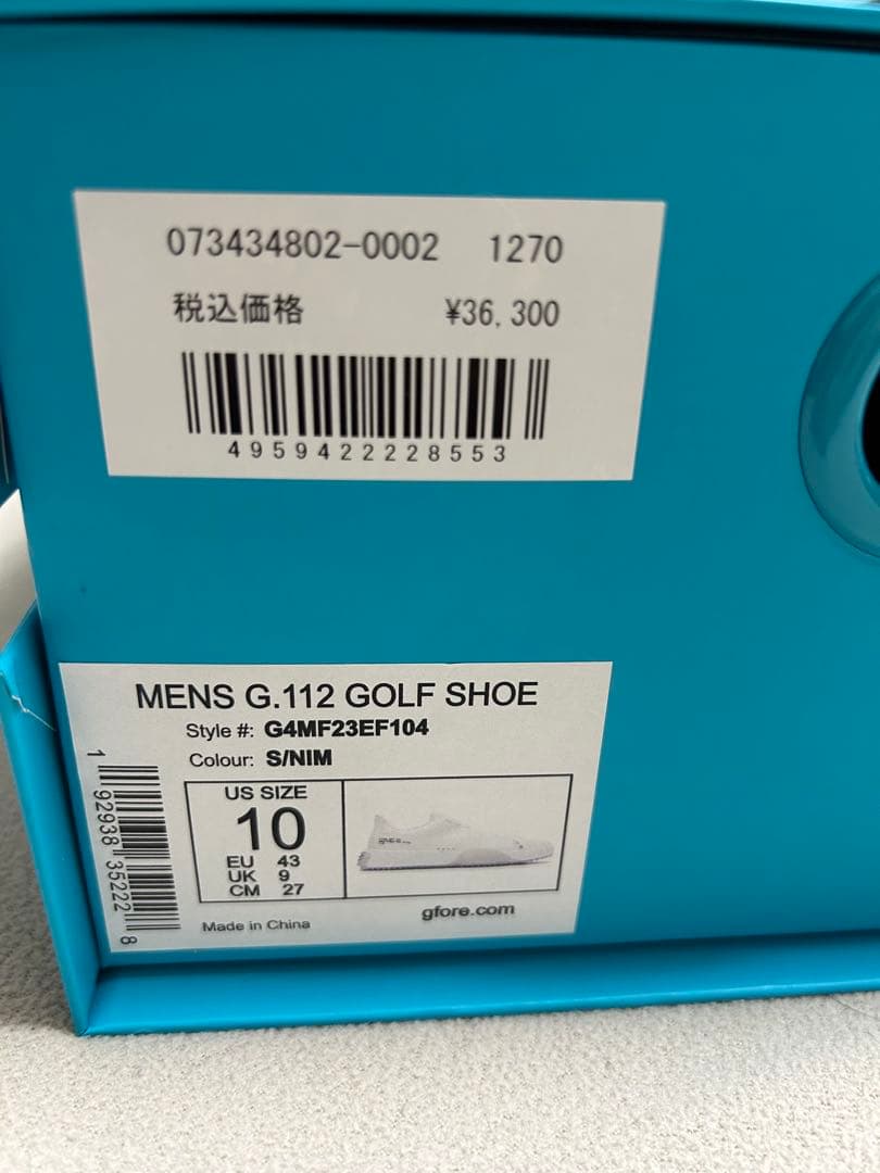 G.FORE （ジーフォア）G112 ゴルフシューズ
