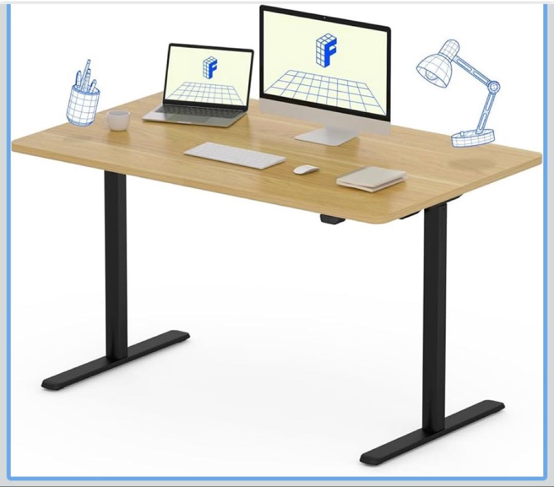 【美品】昇降デスク　昇降式　パソコンデスク