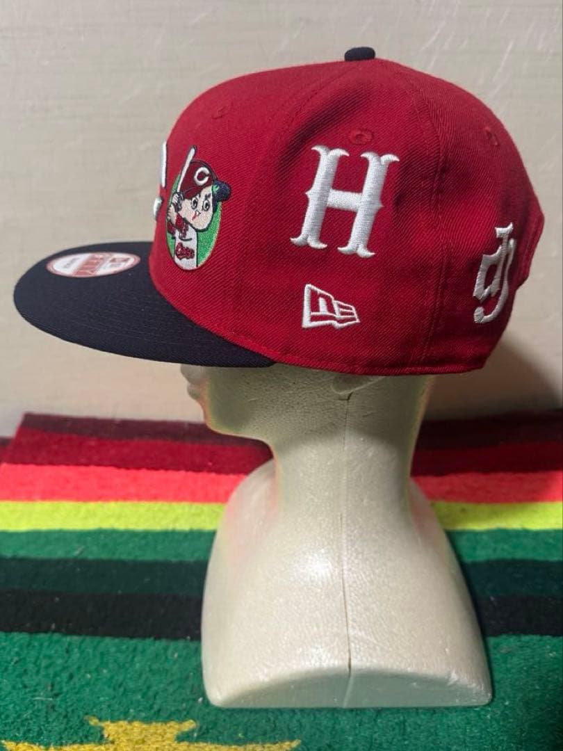 極美品 レアモデル NEW ERA 広島カープ キャップ スナップバック