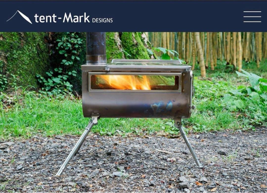 美品 tent-Mark x WINNERWELL 薪ストーブ サイドビュー L