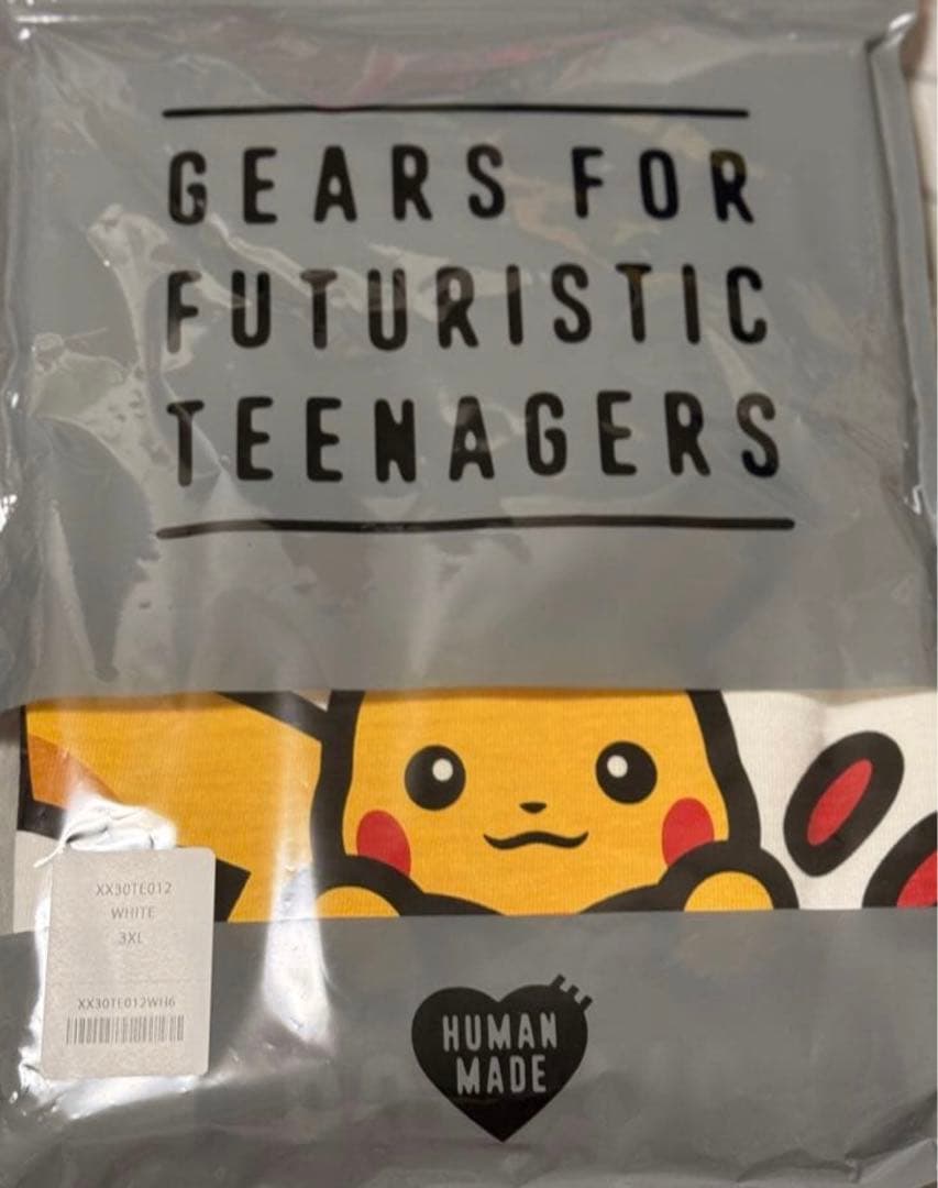 HUMAN MADE ピカチュウ Tシャツ Lサイズ