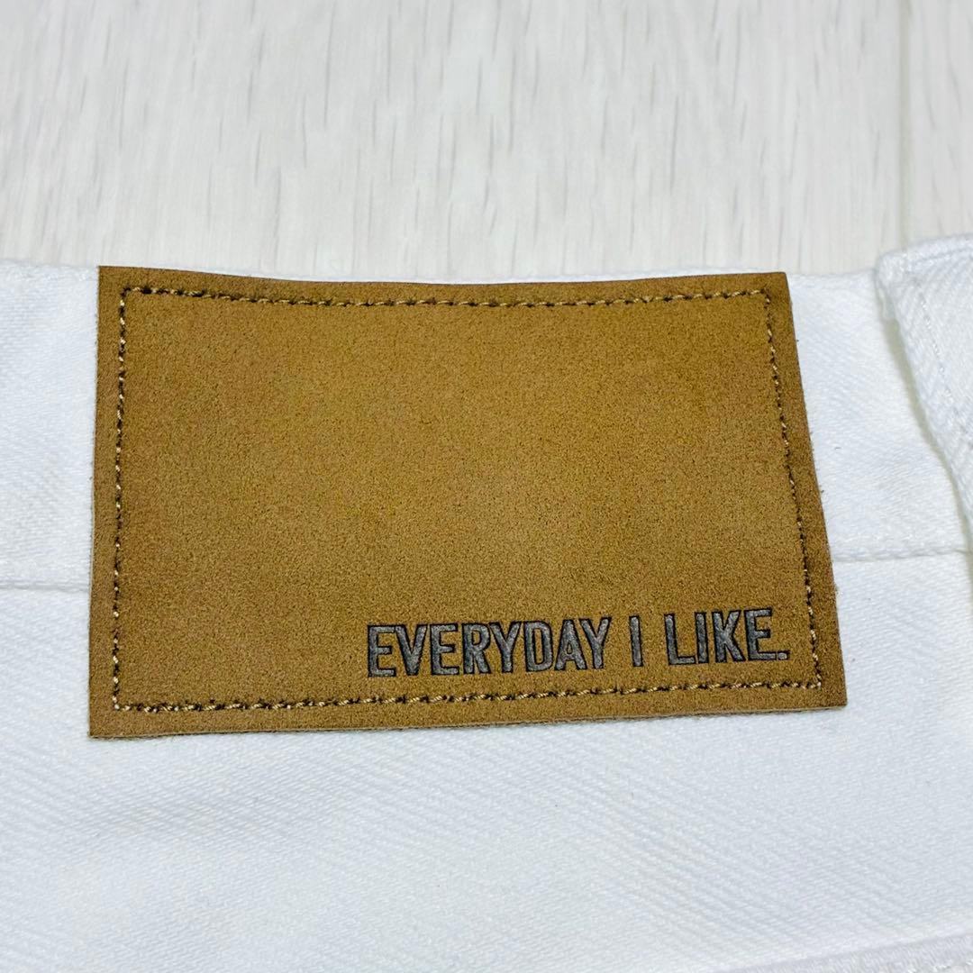 パンツ EVERYDAY I LIKE. Loose Jeans (white) 38