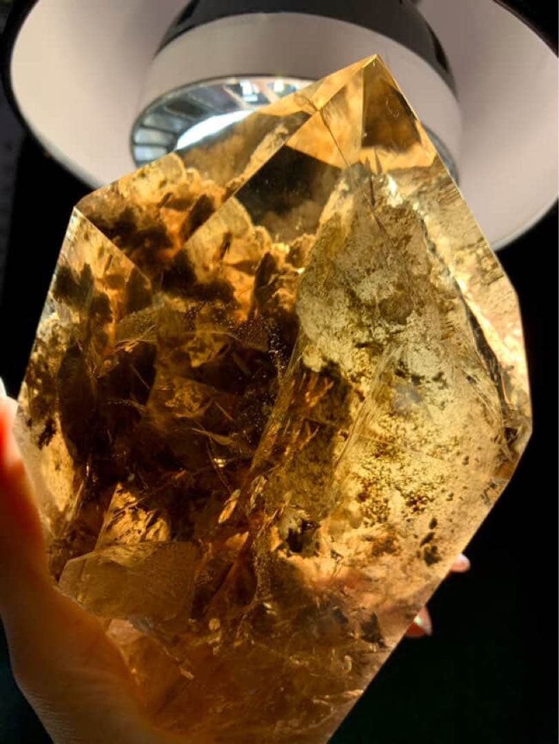 超高品質　ガーデンクォーツ　スモーキークォーツ　共生