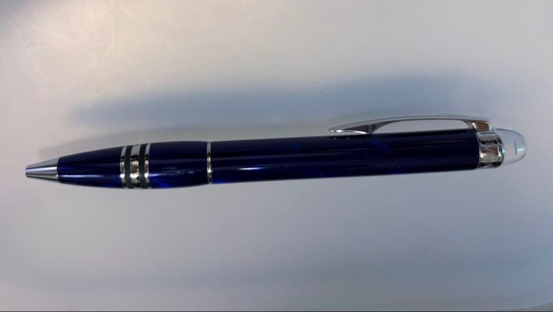 美品　廃盤モンブラン スターウォーカー クールブルー 付属品完備25614