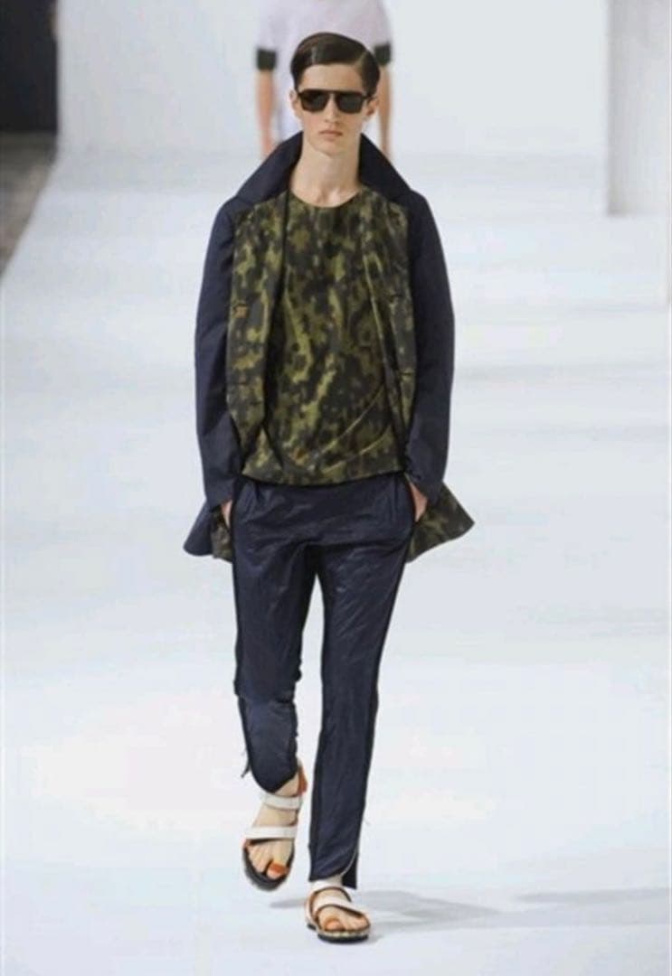 dries van noten ドリスヴァンノッテン 迷彩 カモフラ柄 コート