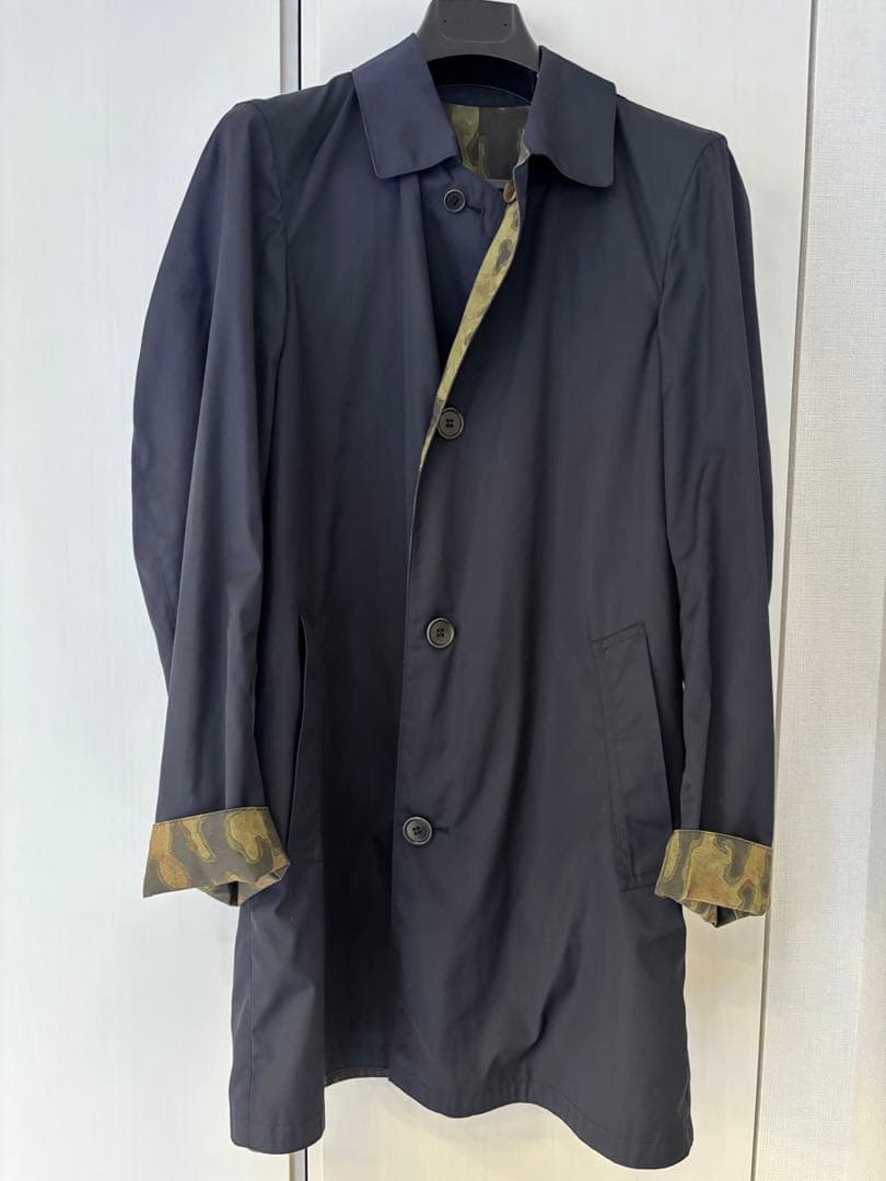 dries van noten ドリスヴァンノッテン 迷彩 カモフラ柄 コート