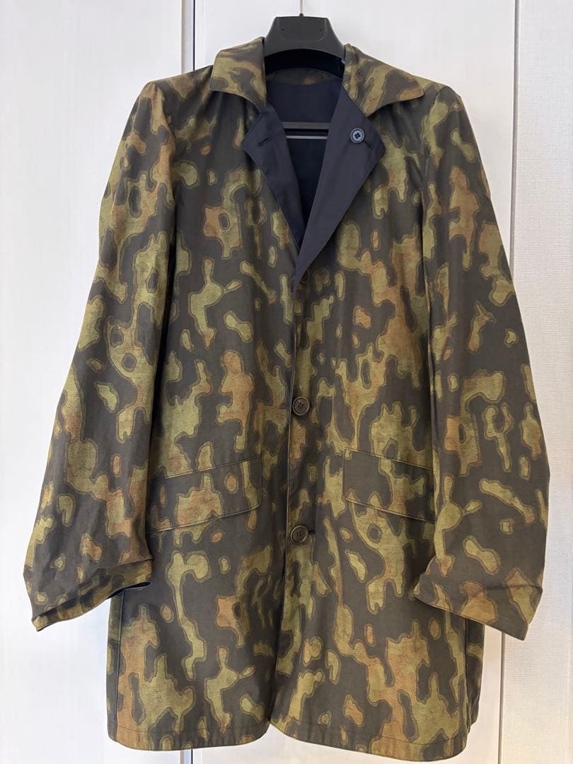 dries van noten ドリスヴァンノッテン 迷彩 カモフラ柄 コート