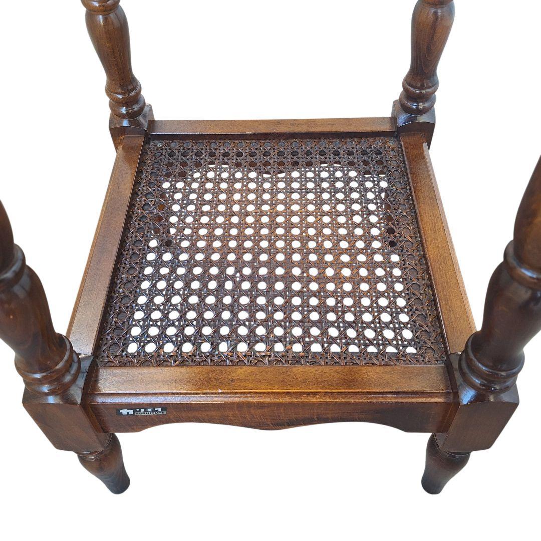 カリモク家具 花台 サイドテーブル 木製 アンティーク 廃盤 希少