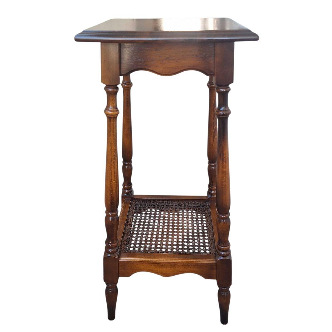 カリモク家具 花台 サイドテーブル 木製 アンティーク 廃盤 希少