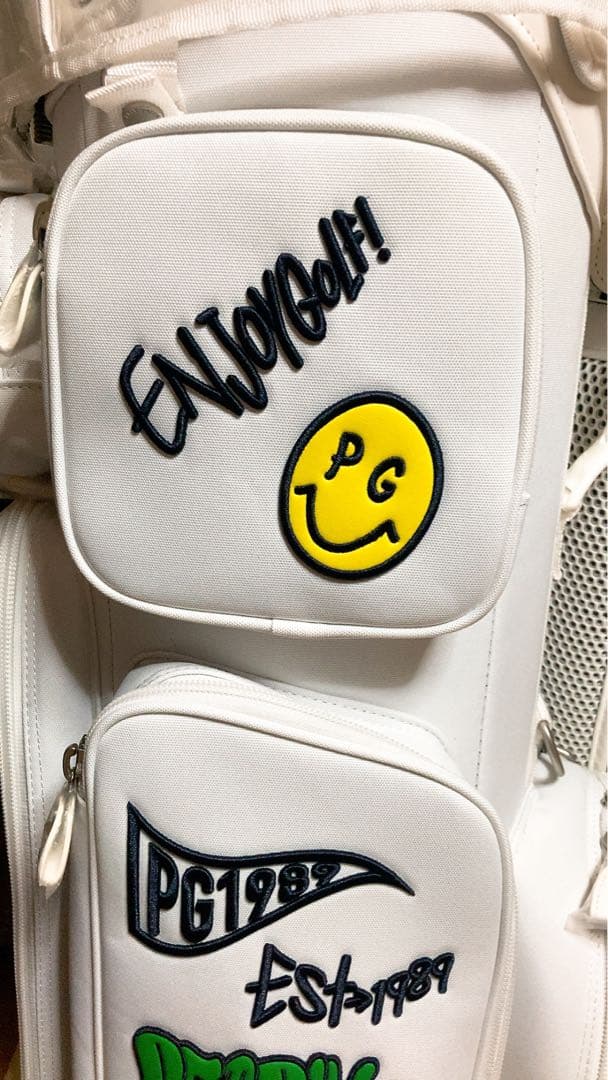 【新品・未使用】★パーリーゲイツ★LOVE golf キャディーバッグ