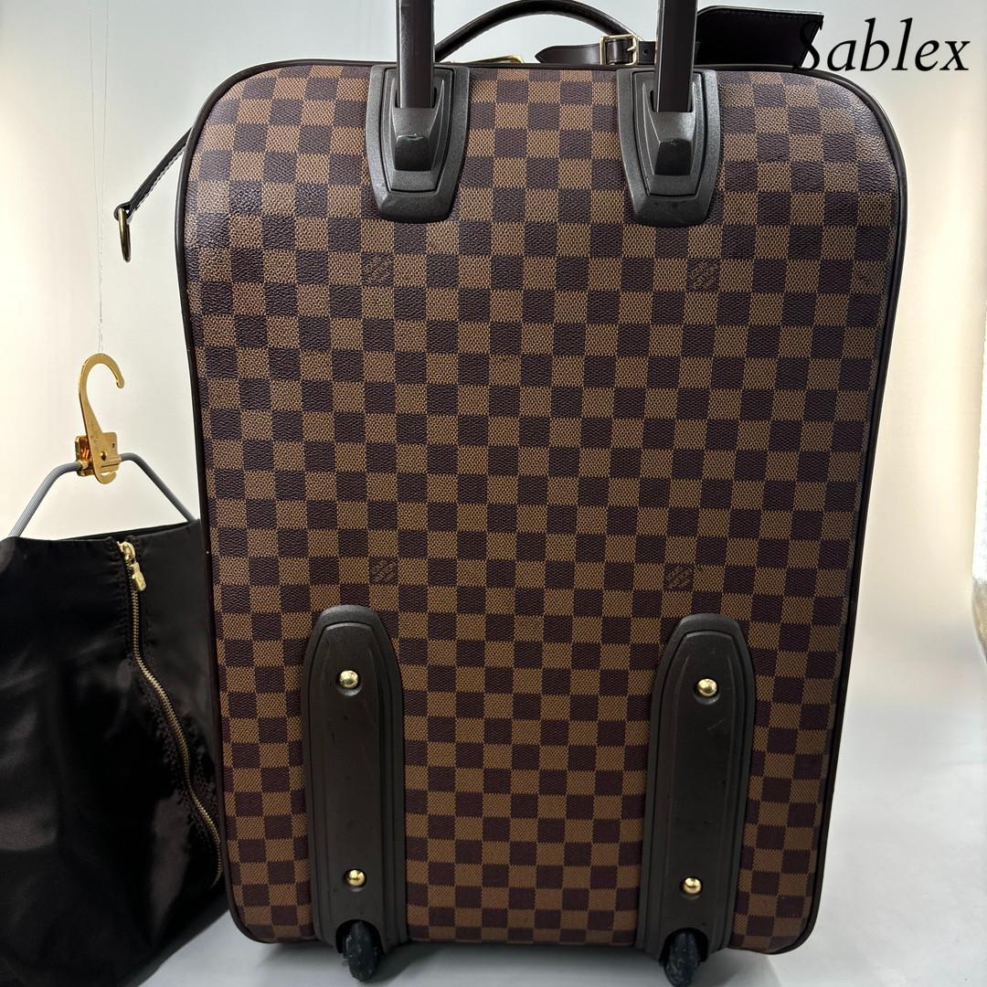 ■極美品■ルイヴィトン■ダミエ ペガス 55 N23294 レザー スーツケース