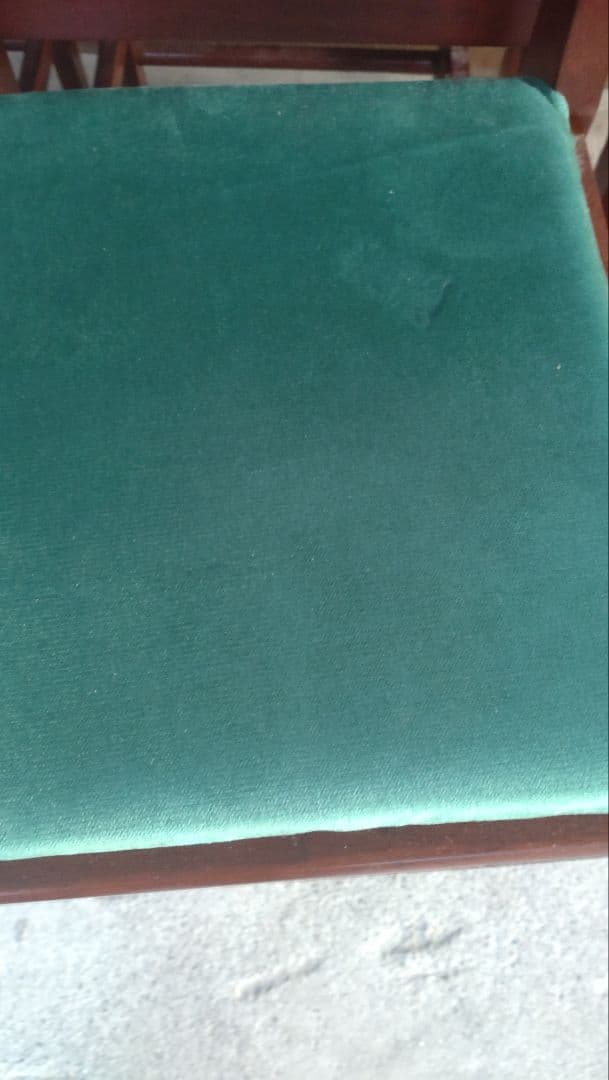 引き取りのみ！カウンターチェア 6脚セット 木製タイ産木材オーダーメイド 中古