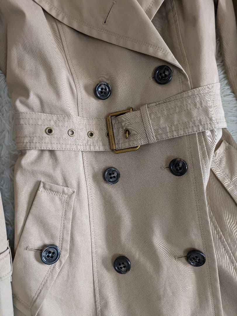 【美品✨】バーバリー2wayブルーレーベル　ライナー付　トレンチコート