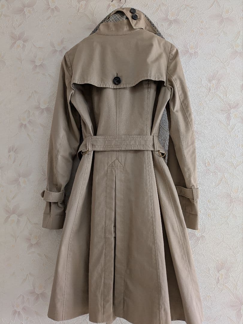 【美品✨】バーバリー2wayブルーレーベル　ライナー付　トレンチコート