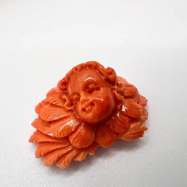 天然珊瑚　彫刻　L　１１タイプ