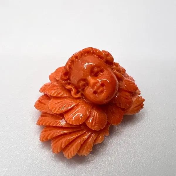 天然珊瑚　彫刻　L　１１タイプ