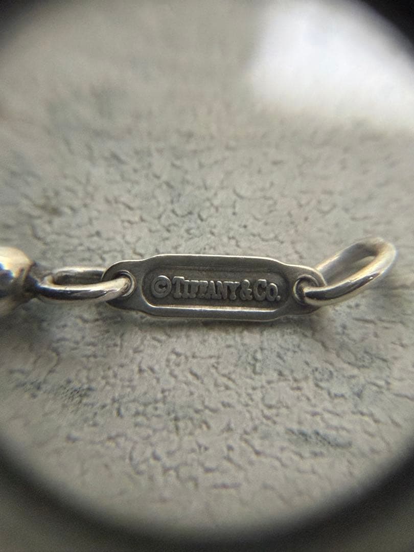 希少　オールドティファニー　 ボールチェーン　ネックレス　50cm ドイツ製