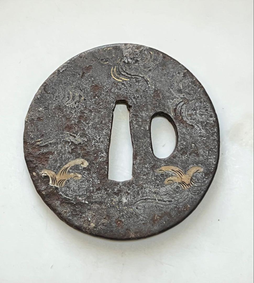 極上 刀鍔 象嵌。BL2-77