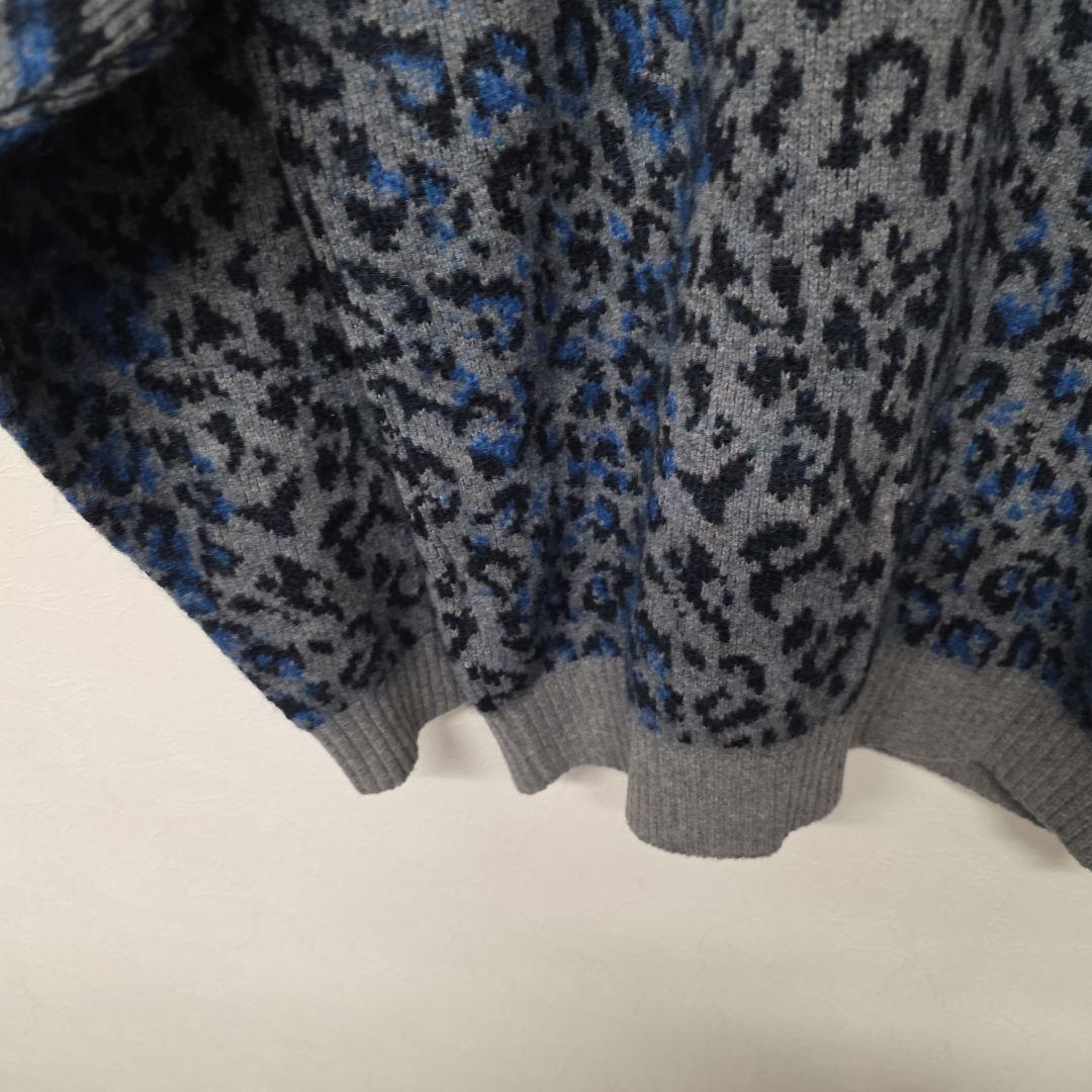 2025aw ワコマリア LEOPARD レオパードモヘアカーディガン　L