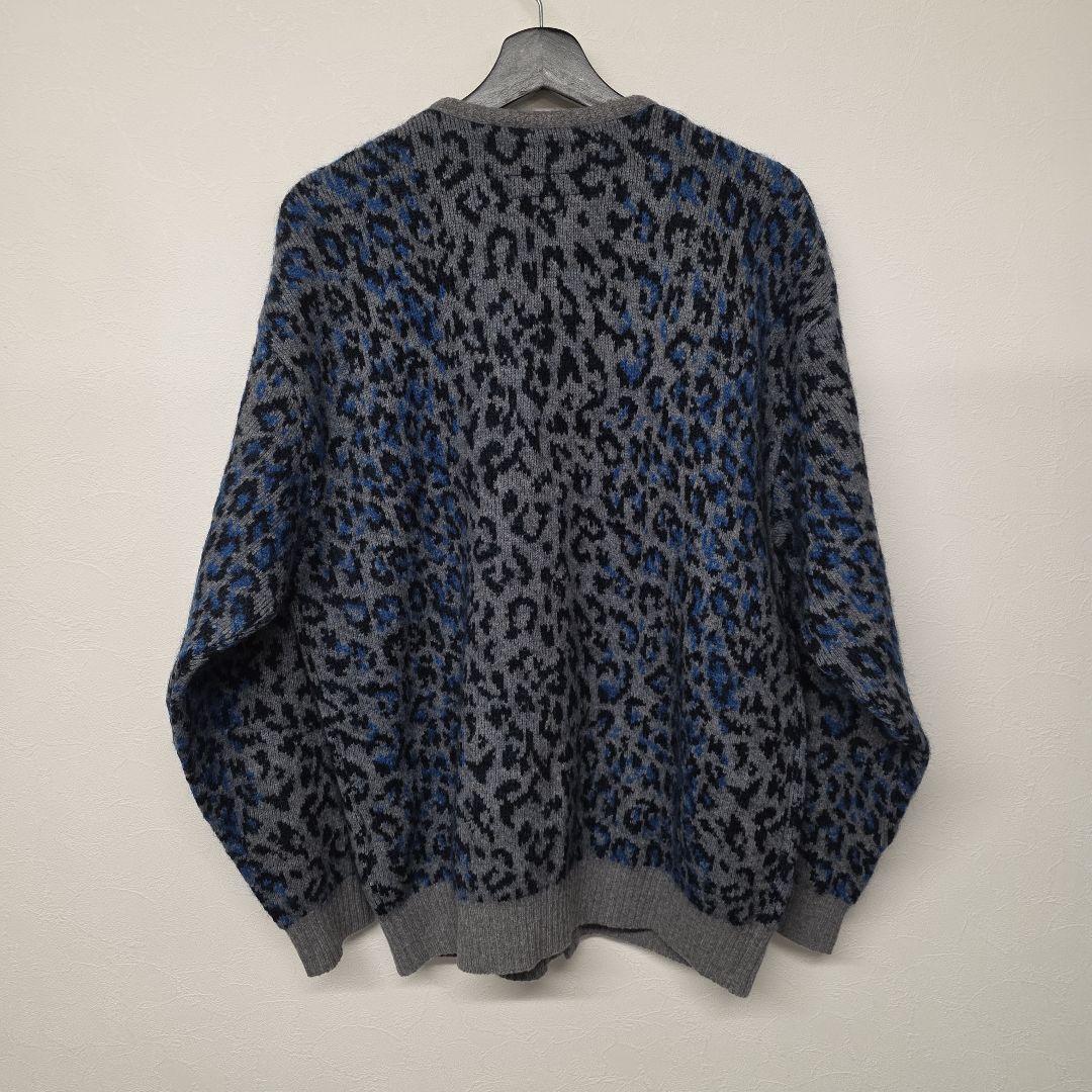 2025aw ワコマリア LEOPARD レオパードモヘアカーディガン　L