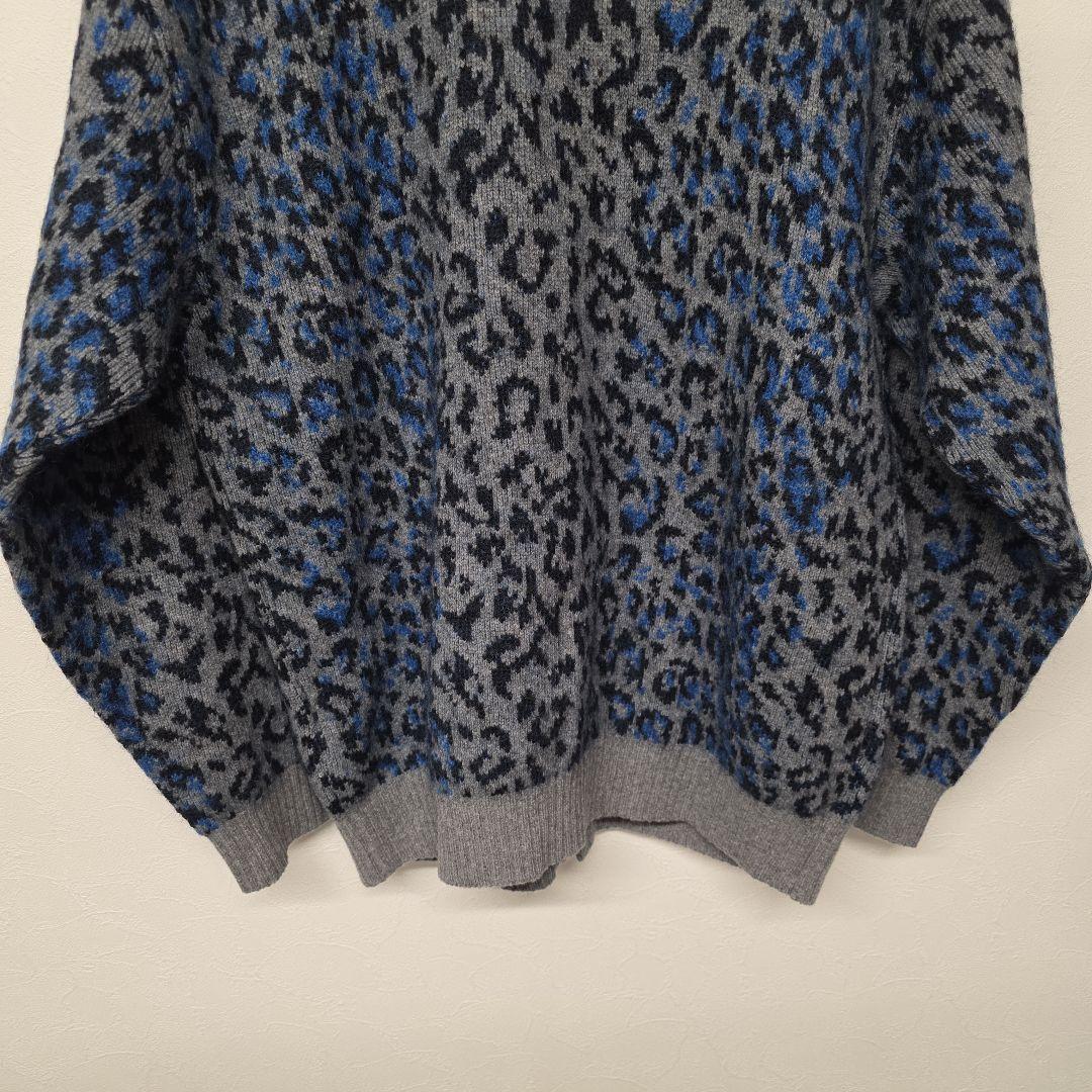 2025aw ワコマリア LEOPARD レオパードモヘアカーディガン　L