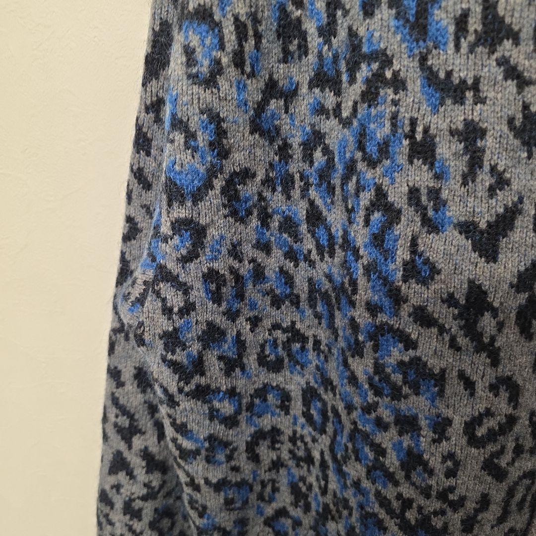 2025aw ワコマリア LEOPARD レオパードモヘアカーディガン　L