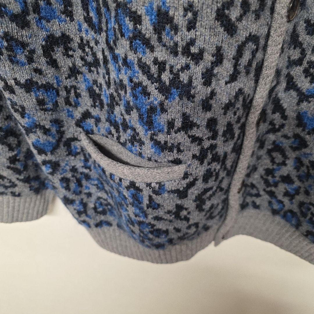 2025aw ワコマリア LEOPARD レオパードモヘアカーディガン　L