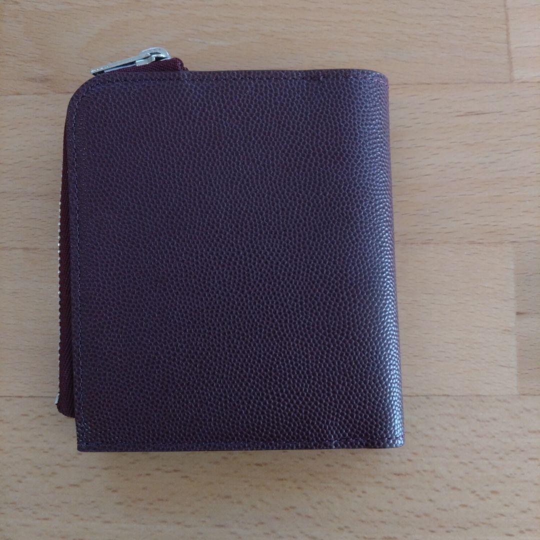 【新品・未使用】PORTER エイブル 二つ折り財布 ボルドー
