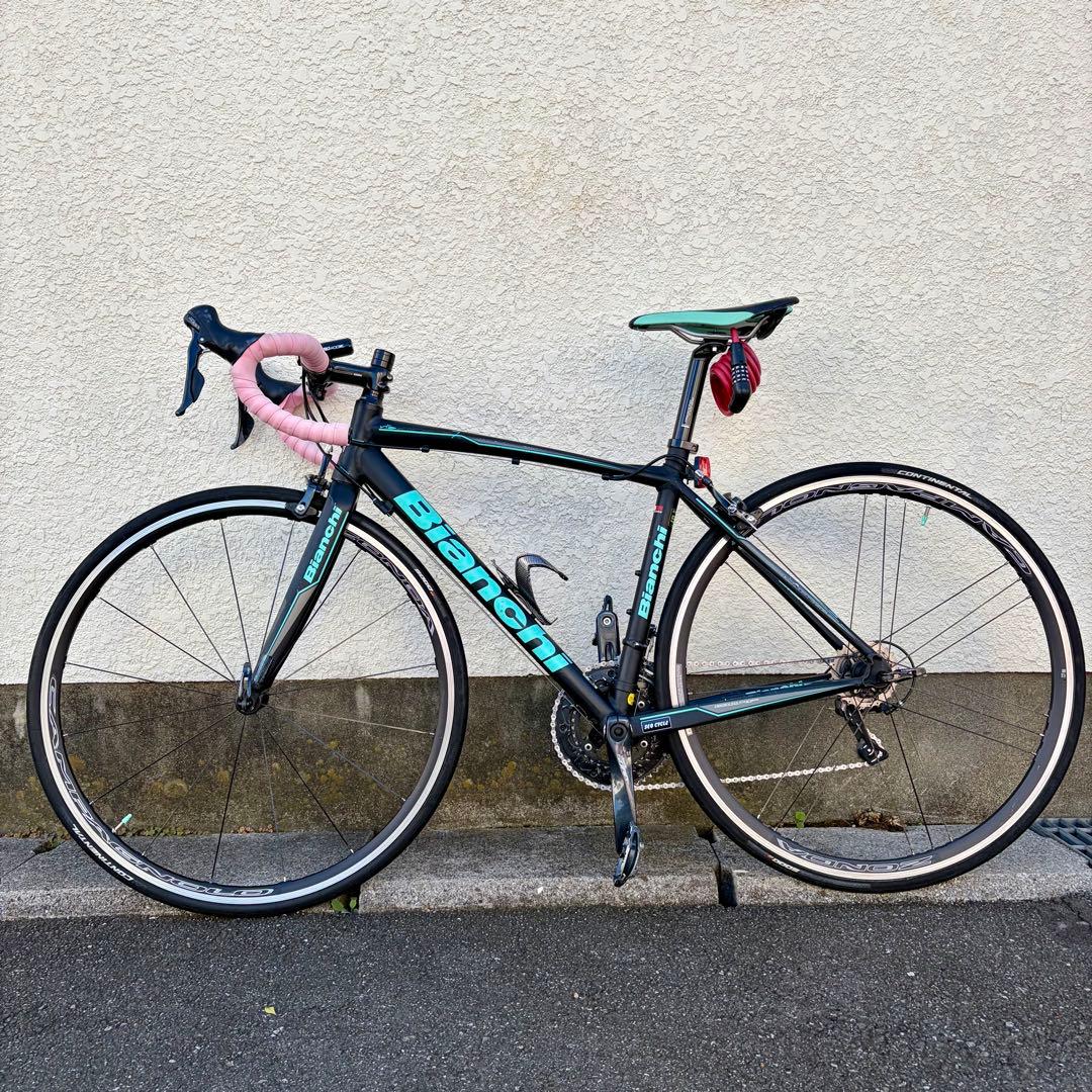 【総額20万相当】ビアンキ ロードバイク カスタム＆アクセ付【Bianchi】