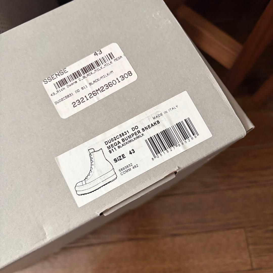 美品 DRKSHDW Mega Bumper 43 Rick Owens