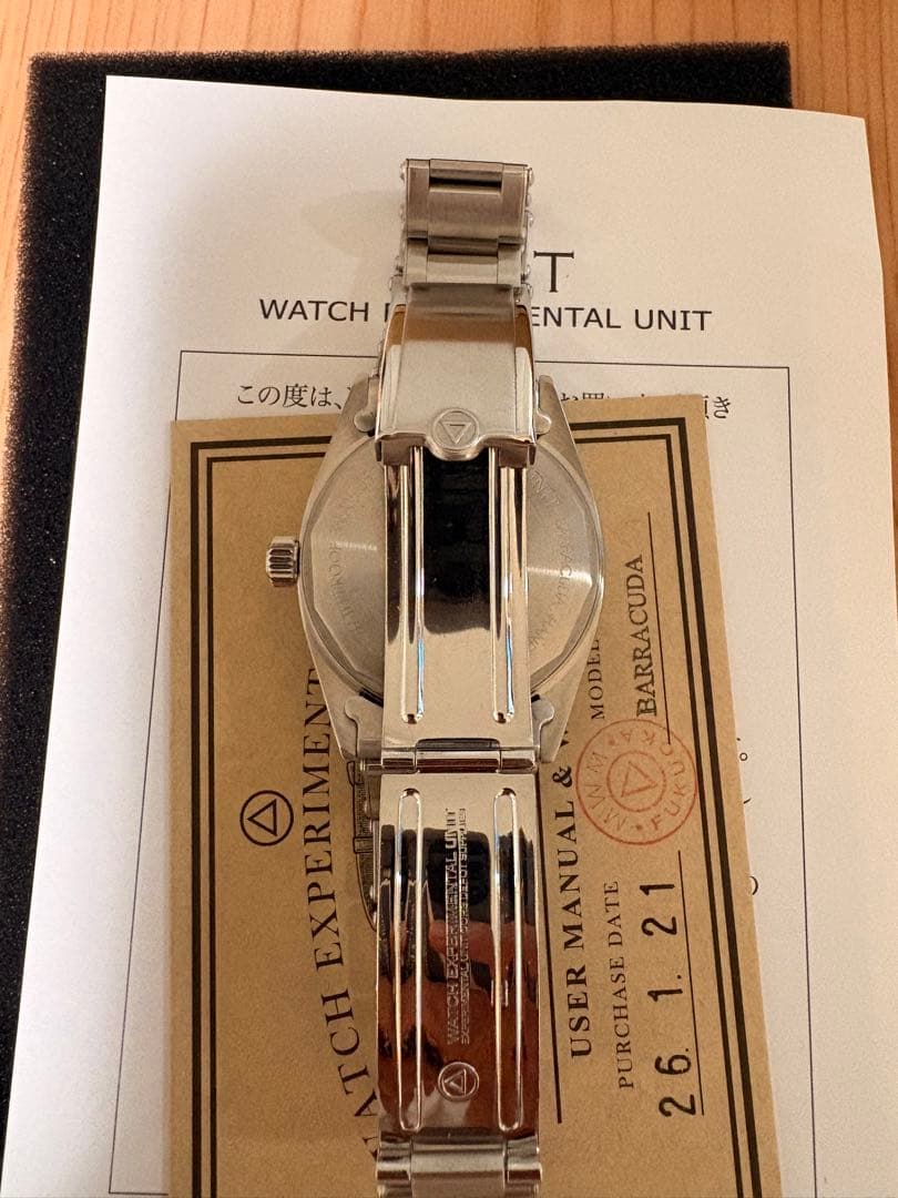 WMT Barracuda 自動巻き腕時計