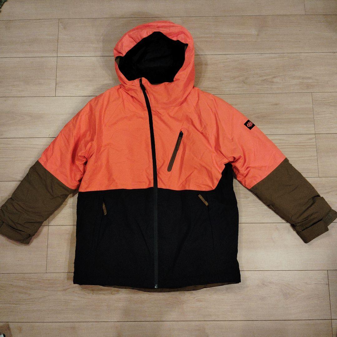 686 スノーボードウェア ユース オレンジ/黒
