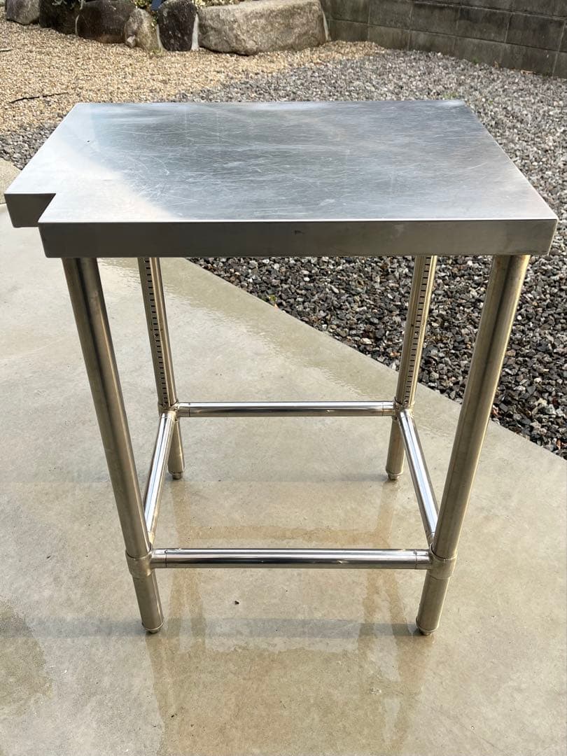 ステンレス作業台　調理台　ワークテーブル 業務用　450×600×800