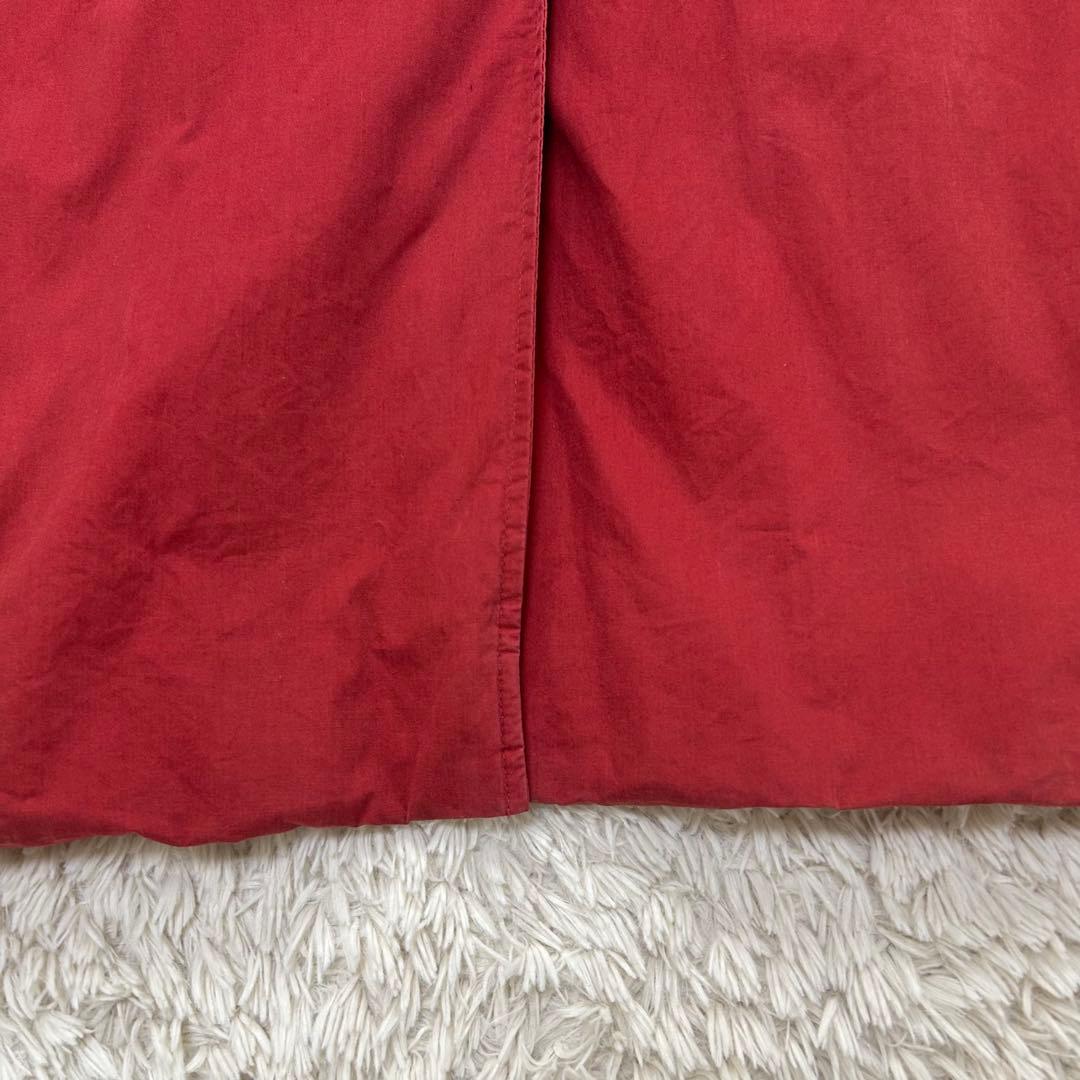 vintage バーバリーズ トレンチコート イギリス製 赤 ライナー ロング丈