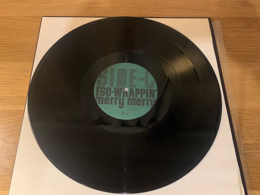 Ego Wrappin' Merry Merry LP ソノシートフライヤー付