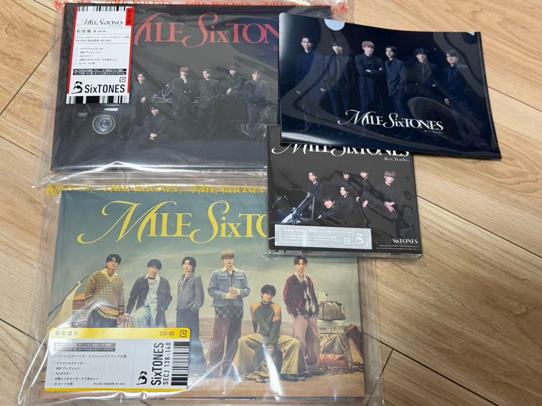 SixTONES MILESixTONES 3形態 Blu-ray