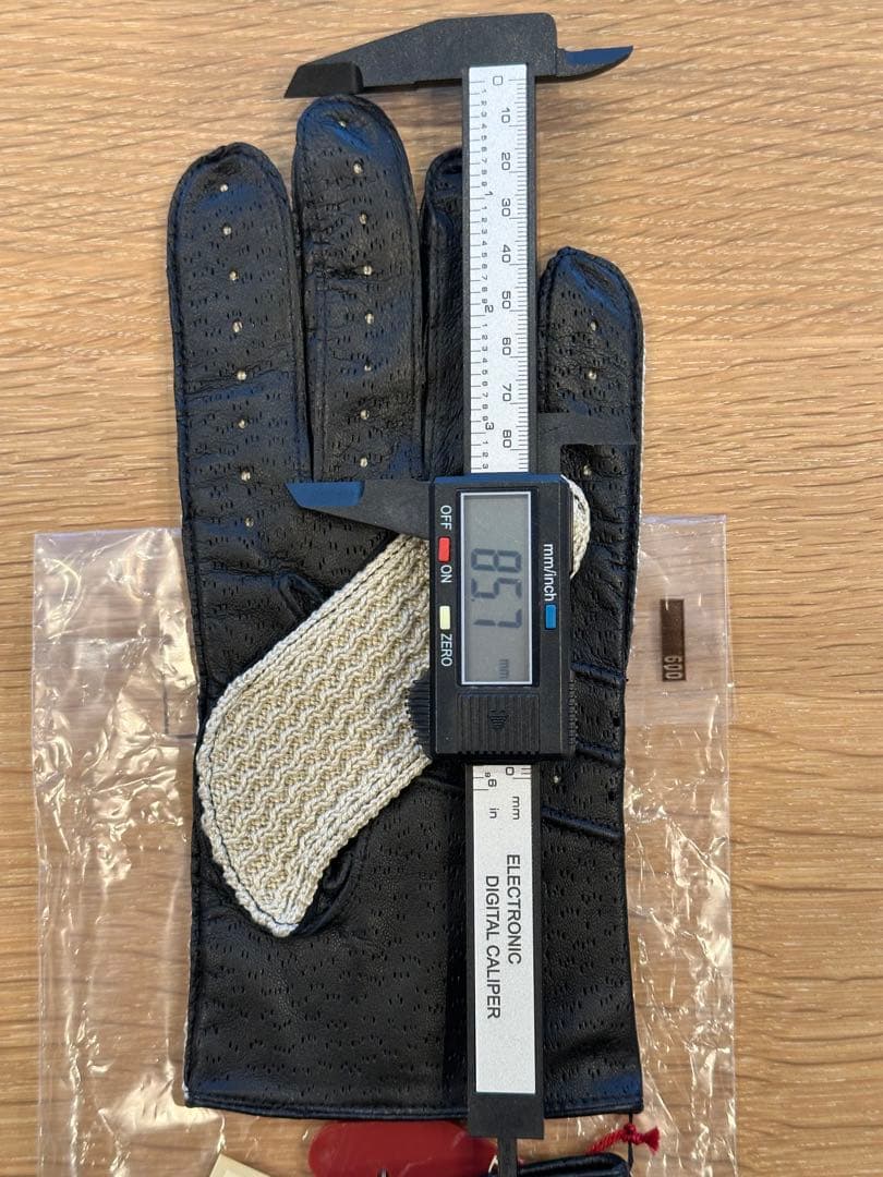 DENTS ドライビンググローブ　手袋 S ブラック　未使用
