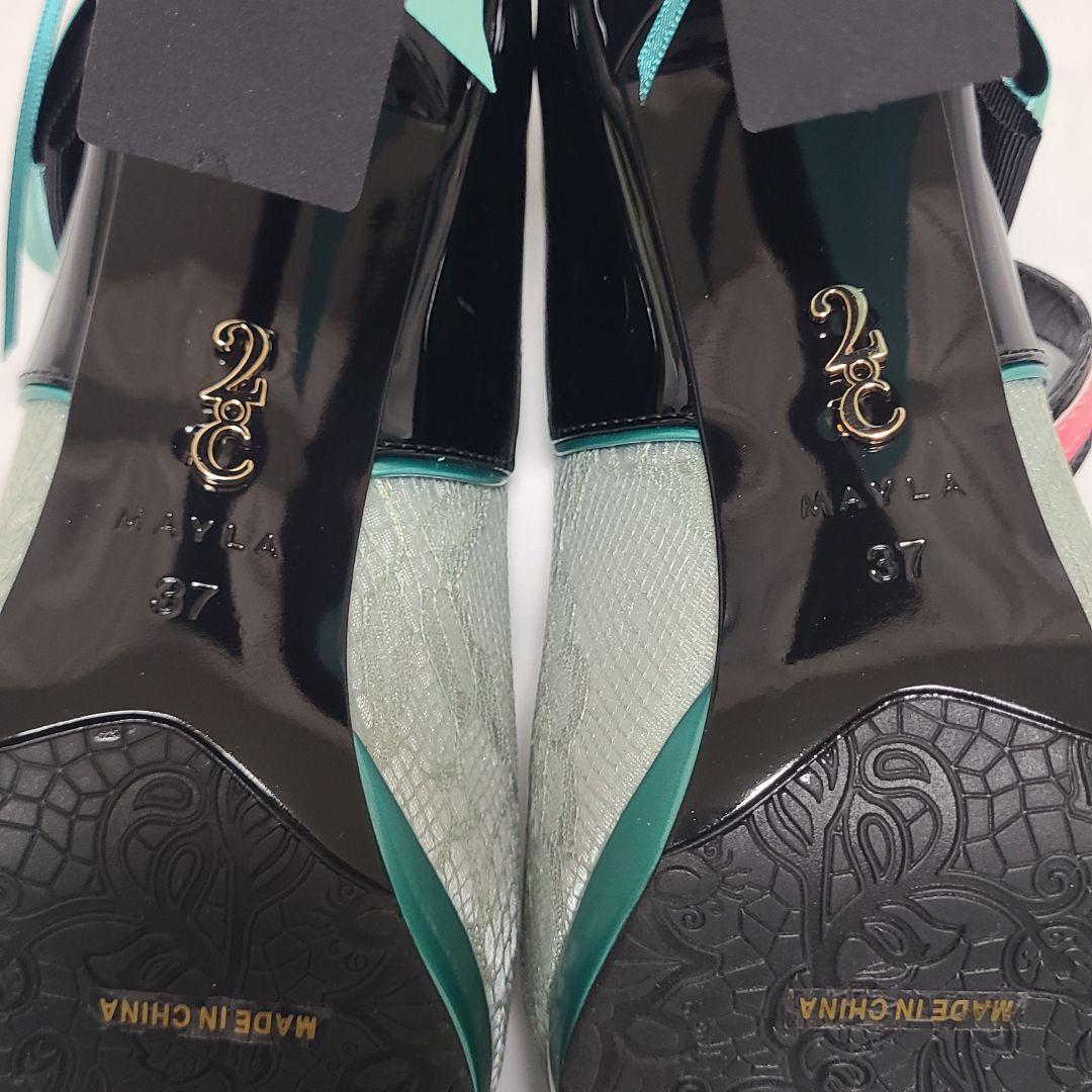 MAYLA 初音ミク アイコニック シューズオブジェ パンプス