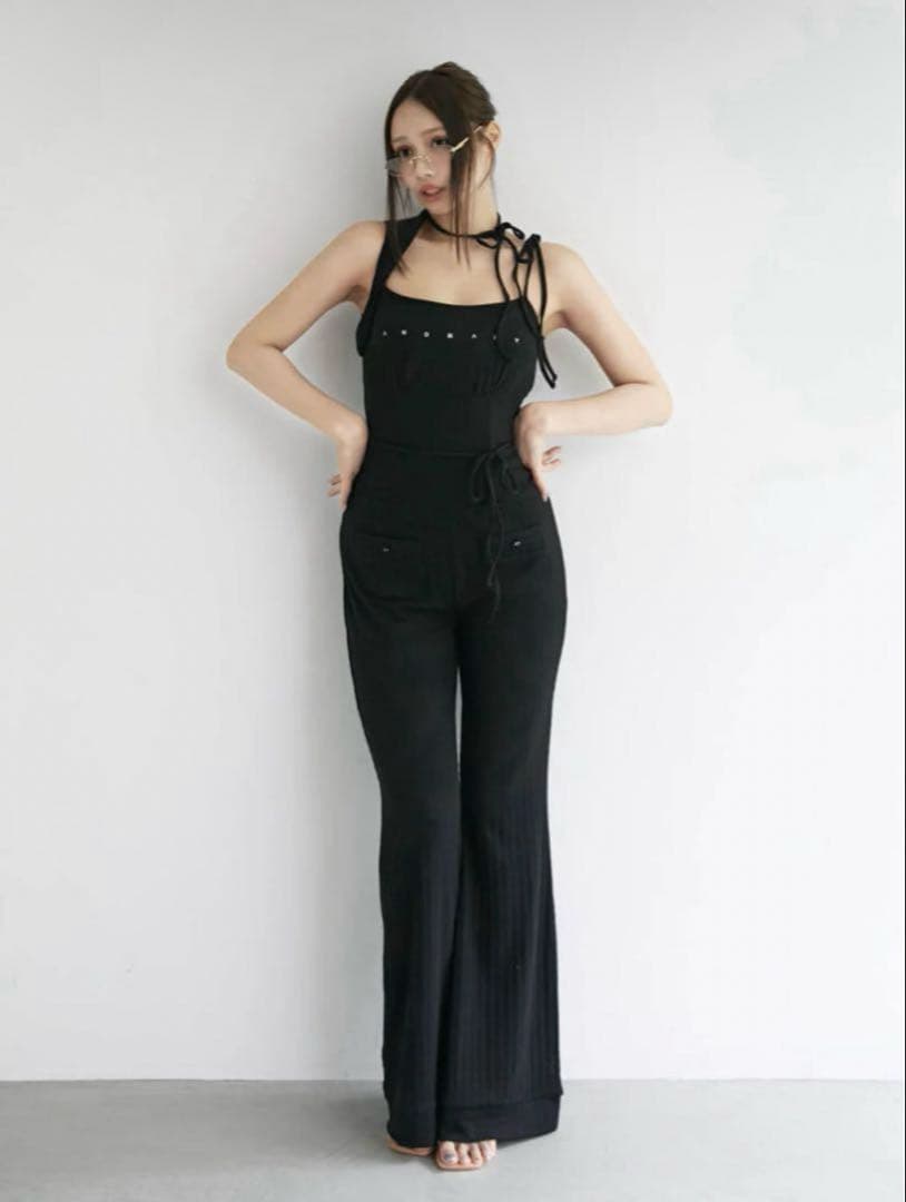 【新品未使用タグ付】andmary ruru all in one black