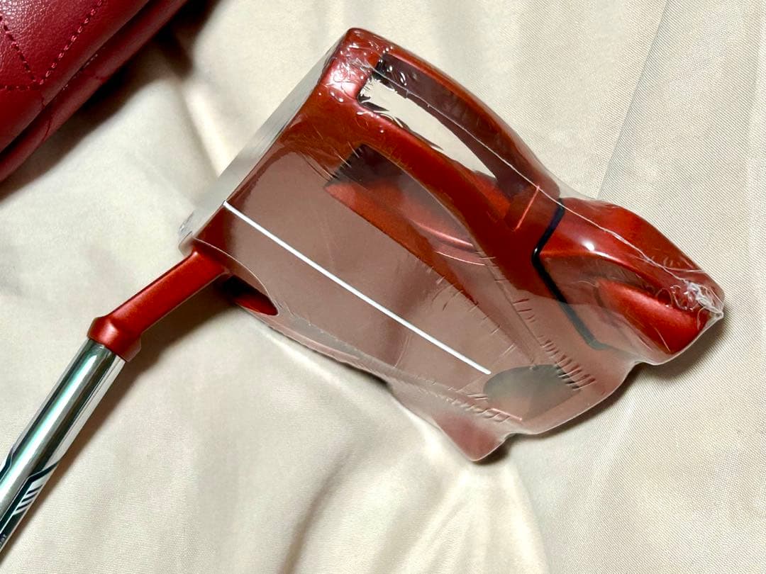 新品 スパイダーRed パター スモールスラント 34インチ