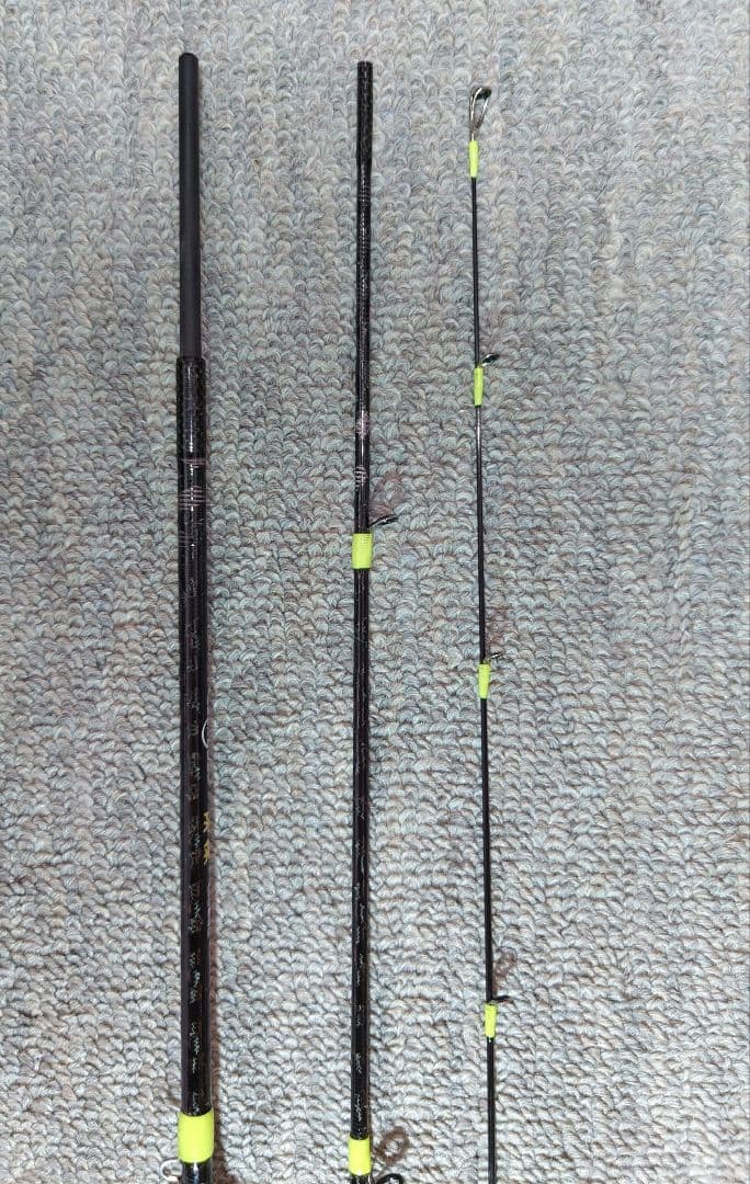 3ピース ベイトロッド マルチピース 管釣り　ベイトフィネス