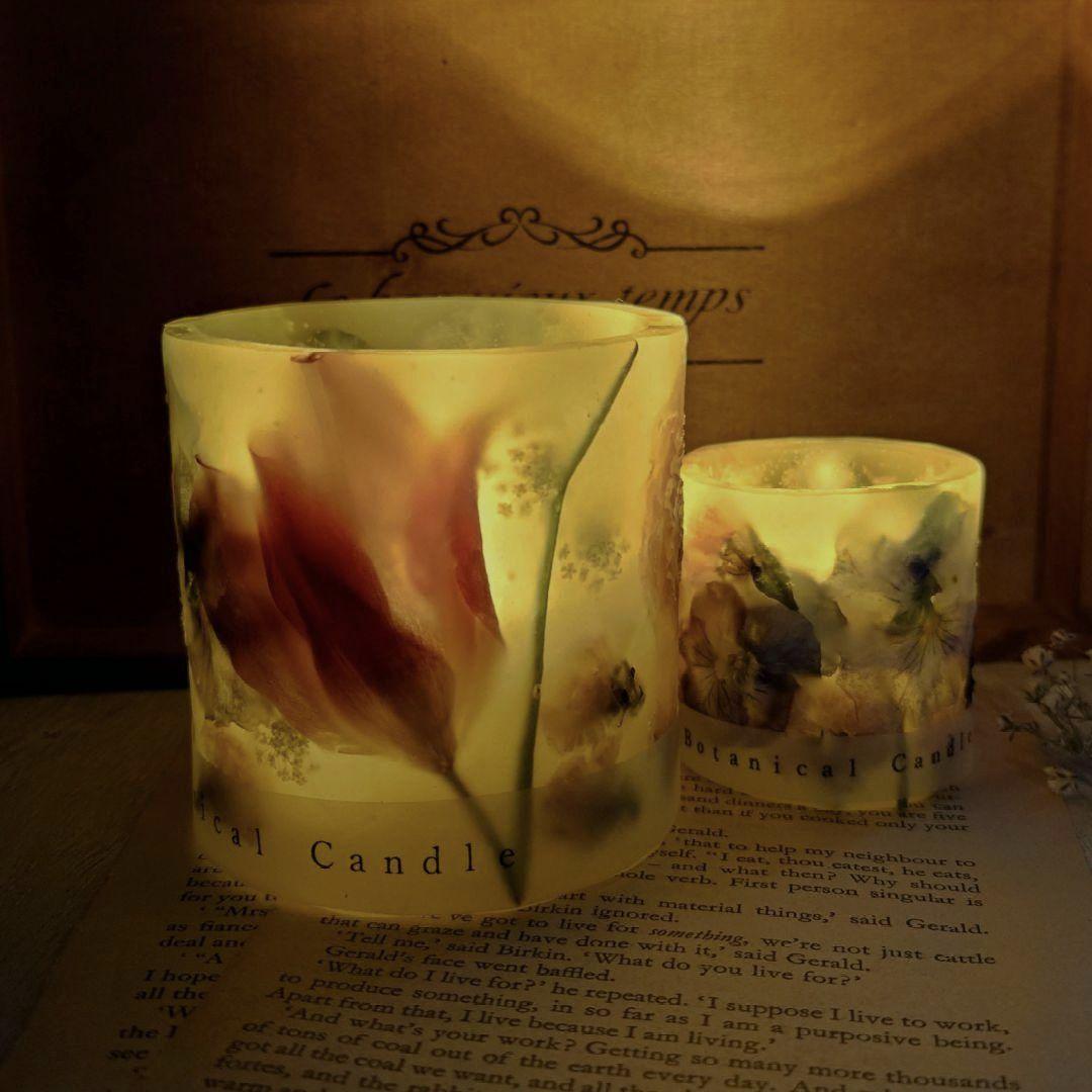 ボタニカルキャンドル　キャンドルホルダー　オーダーページ　１１月１日再開♪ˎˊ˗