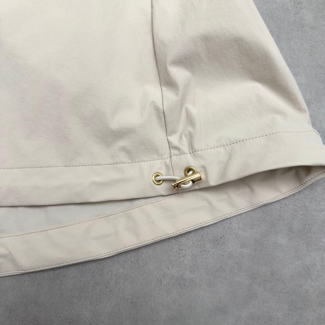 25SS【23区】撥水加工ナイロン2WAYストレッチロングアウター 44 13号