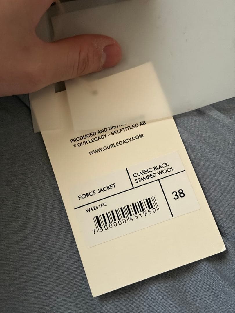 ジャケット・アウター Our legacy force jacket