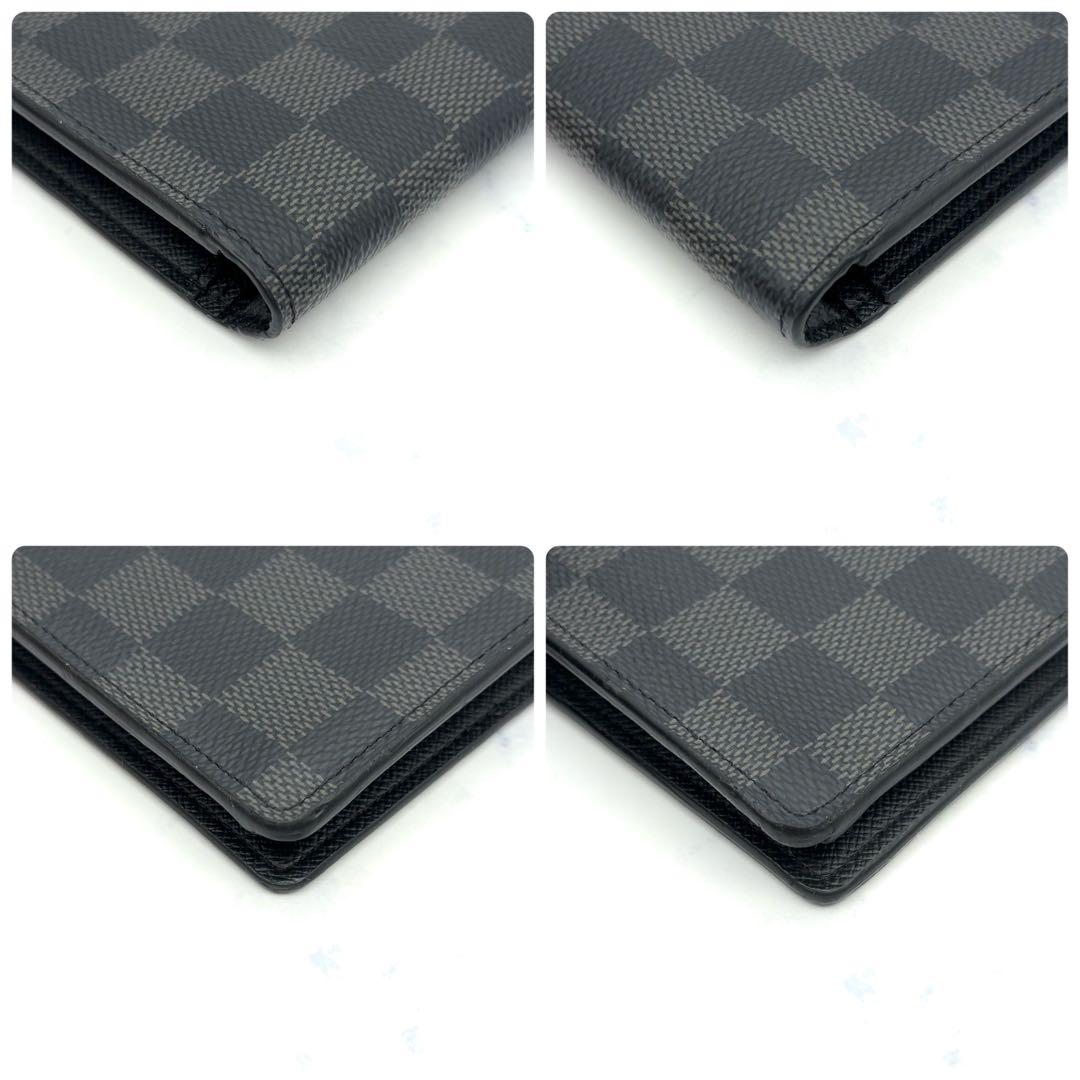 未使用級✨ルイヴィトン ダミエグラフィット ポルトフォイユ ブラザ 新型 長財布