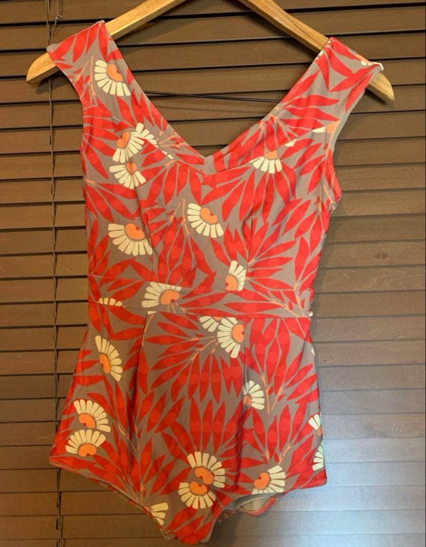 Seea フラワープリント ワンピース水着 X-Small