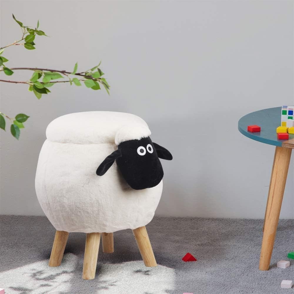 ひつじのショーン　スツール　動物チェア　アニマルスツール　収納付き　羊のショーン