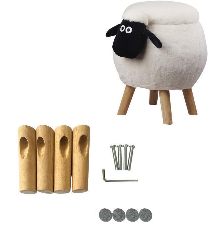 ひつじのショーン　スツール　動物チェア　アニマルスツール　収納付き　羊のショーン